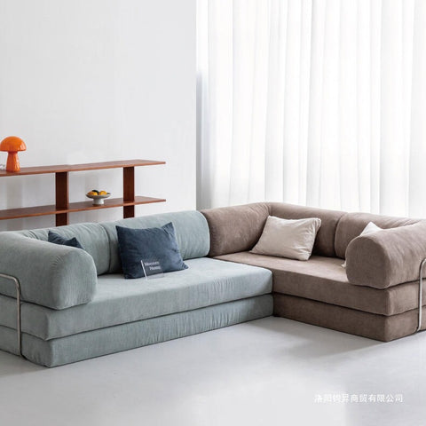 Vacuum Compression Sofa Modern Retro Corduroy Fabric Living Room Small Apartment Simple Folding Lazy Sofa Bed Vacuum Compression Sofa Modern Retro Corduroy Fabric Living Room Small Apartment Simple Folding Lazy Sofa Bed