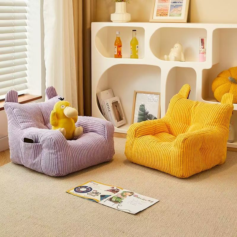 Internet Celebrity Lazy Sofa Children's Sofa Pet Sofa Reading Corner Mini Sofa Cute Cartoon Striped Small Sofa Internet Celebrity Lazy Sofa Children's Sofa Pet Sofa Reading Corner Mini Sofa Cute Cartoon Striped Small Sofa