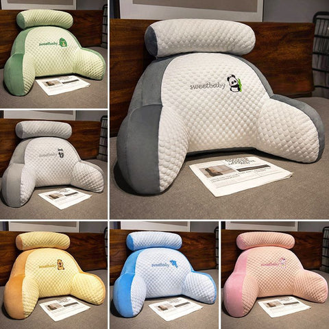 Ice Bean Bedside Cushion Office Waist Protection Waist Sleeping Pillow Sofa Cushion Lunch Break Sleeping Pillow Dormitory Pillow
